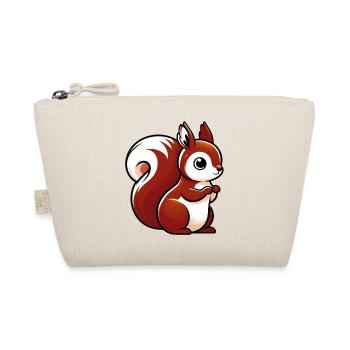 Squirrel - Organic Pouch - nature - Front