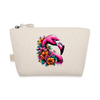 Flamingo - Bio-Täschchen - Natur - Vorne