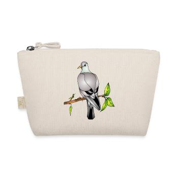 Vogel - Bio-Täschchen - Natur - Vorne