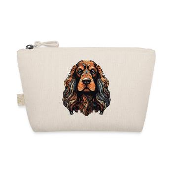 Hund Cavalier King English Cocker Spaniel - Bio-Täschchen - Natur - Vorne