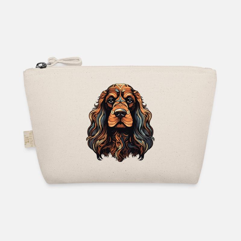 Dog Cavalier King English Cocker Spaniel Organic Pouch