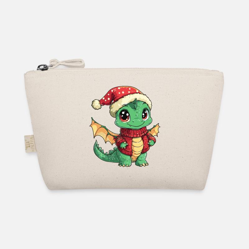 Dragon Christmas Organic Pouch
