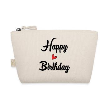 ALLES GUTE ZUM GEBURTSTAG. ALLES GUTE ZUM GEBURTSTAG. JAHRESTAG. - Bio-Täschchen - Natur - Vorne