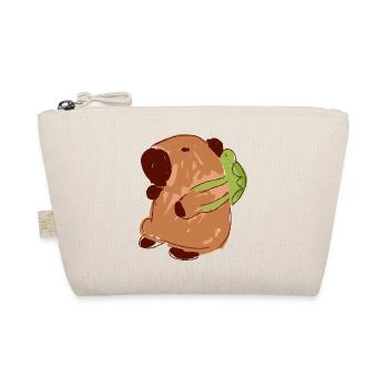 Capybara,sac à dos,tortue,capybara - Trousse biologique - nature - Devant