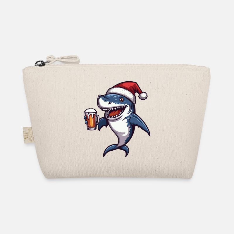 Hai Weihnachten Bier Bio-Täschchen