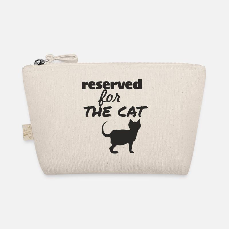 reserved for the cat Organic Pouch