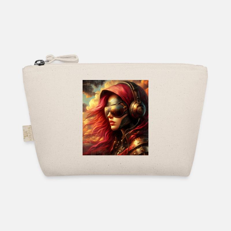 Steampunk Aviator Organic Pouch