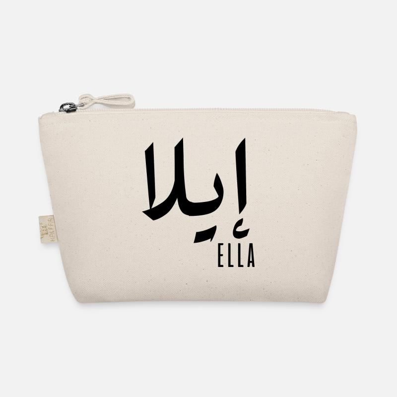Name Ella auf Arabisch Bio-Täschchen