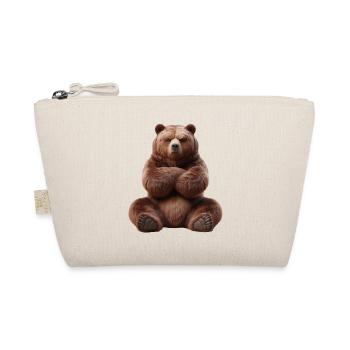 Bear grim 3 - Organic Pouch - nature - Front