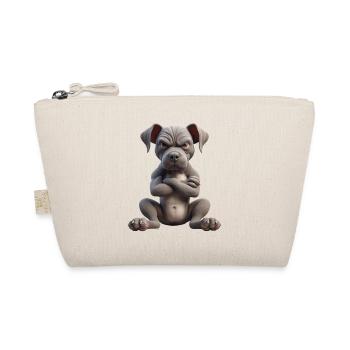 Dog grim 5 - Organic Pouch - nature - Front