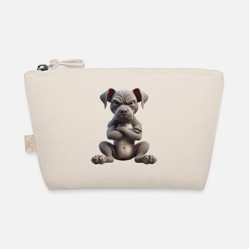 Hund grimmig 5 Bio-Täschchen