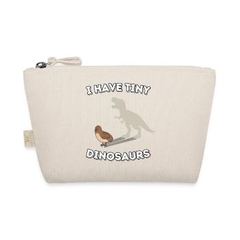 J’ai de minuscules dinosaures - un design de caille drôle - Trousse biologique - nature - Devant