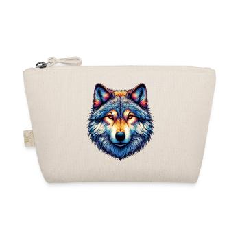Wolf - Organic Pouch - nature - Front