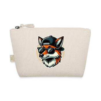 Renard avec lunettes de soleil et casquette - Trousse biologique - nature - Devant