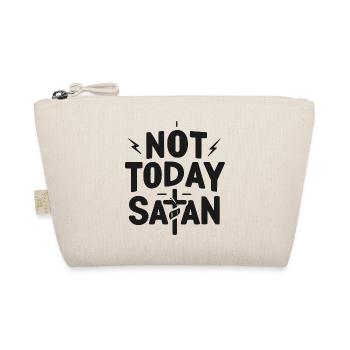 Not Today Satan - Organic Pouch - nature - Front