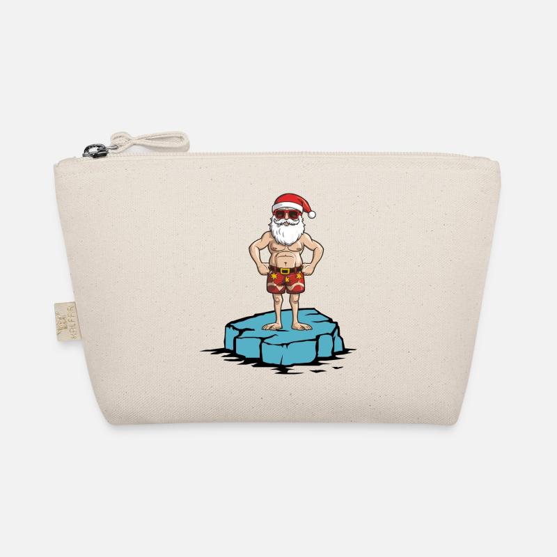 Weihnachtsmann Eisscholle Bio-Täschchen