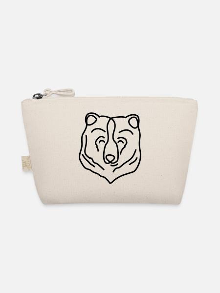Bär // Ours - Trousse biologique - nature - Devant