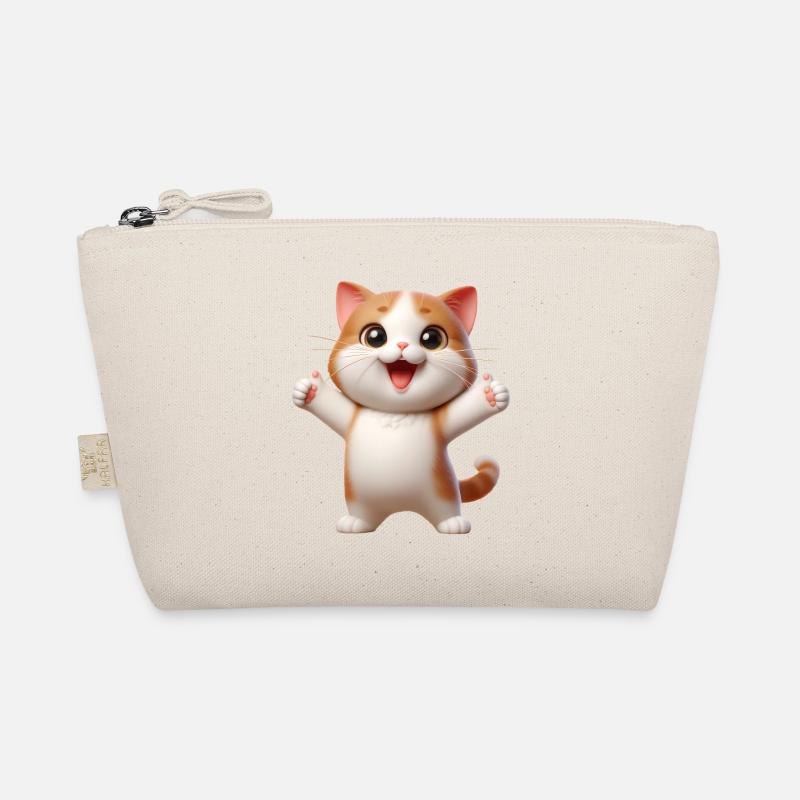 Katze 1 Bio-Täschchen