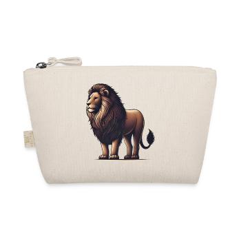 Lion majestueux Illustration TShirt - Trousse biologique - nature - Devant