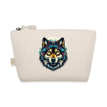 Wolf - Organic Pouch - nature - Front