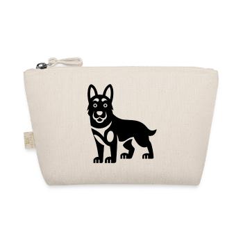Belgian Malinois Shepherd Dog - Organic Pouch - nature - Front