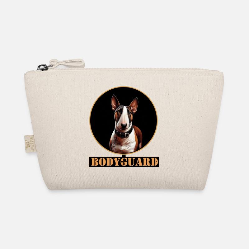 Bull terrier chien portrait cercle Trousse biologique