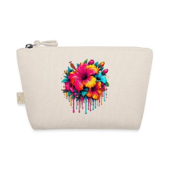 Hibiscus Flowers - Organic Pouch - nature - Front