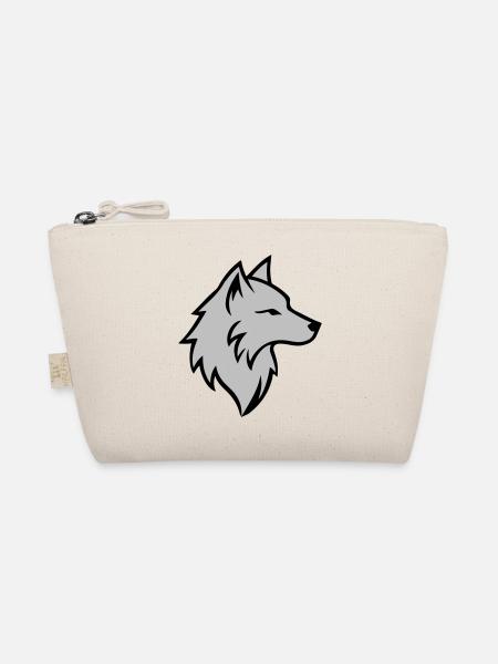 Logo Loup Animal - Trousse biologique - nature