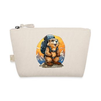 Marmots Mountaineers / Hiking Marmots - Organic Pouch - nature - Front