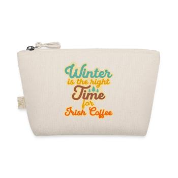 Der Winter ist die richtige Zeit für Irish Coffee - Bio-Täschchen - Natur - Vorne