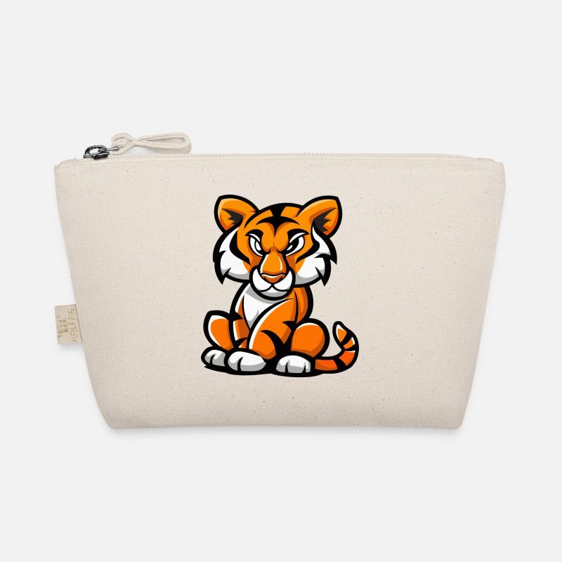 Tiger Comic - Bio-Täschchen - Natur