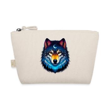 Wolf - Organic Pouch - nature - Front