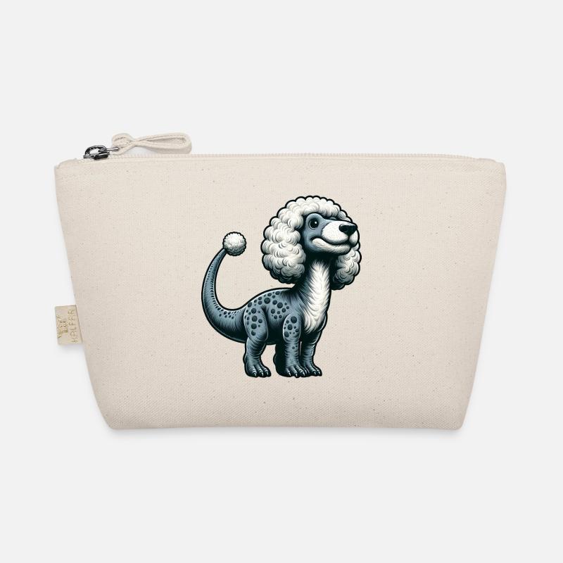 Bizarre Dino-Trex-Poodle-Fusion Mythical Creatures Organic Pouch