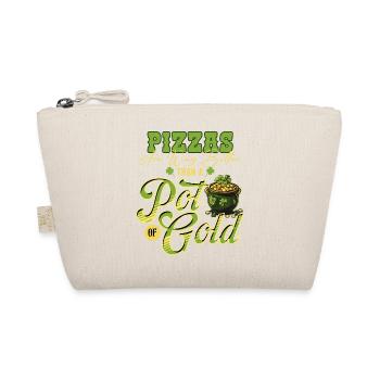 Pizzen sind besser als ein Topf Gold St Patricks - Bio-Täschchen - Natur - Vorne