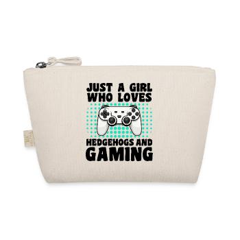 Gamer & Hedgehogs: Videospiele & knifflige Abenteuer - Bio-Täschchen - Natur - Vorne