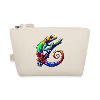 Gecko - Bio-Täschchen - Natur - Vorne