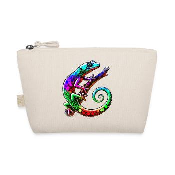 Gecko - Bio-Täschchen - Natur - Vorne