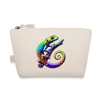 Gecko - Bio-Täschchen - Natur - Vorne