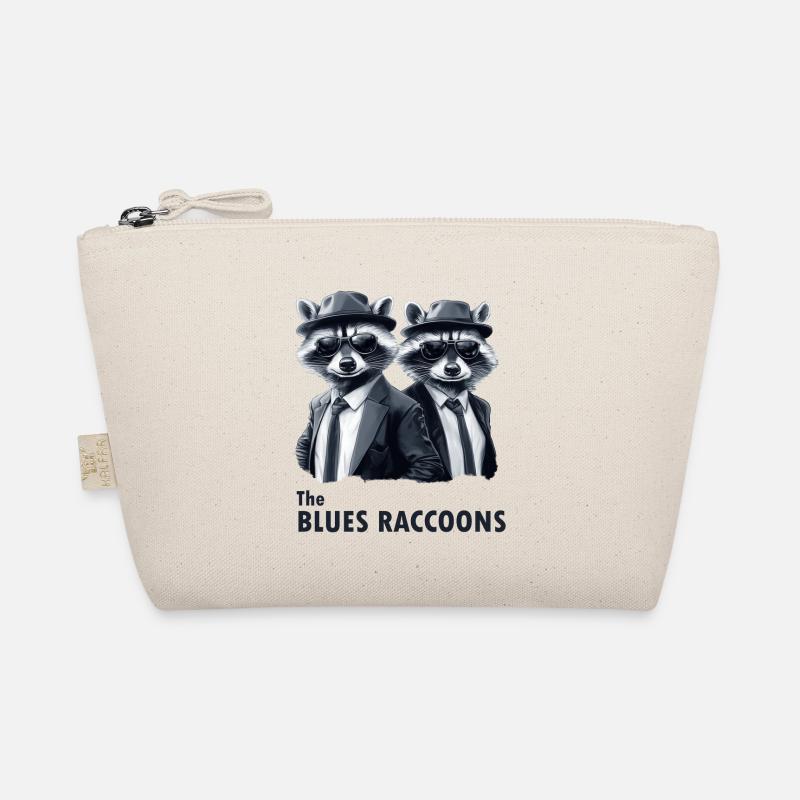 The Blues Raccoons 3 Organic Pouch