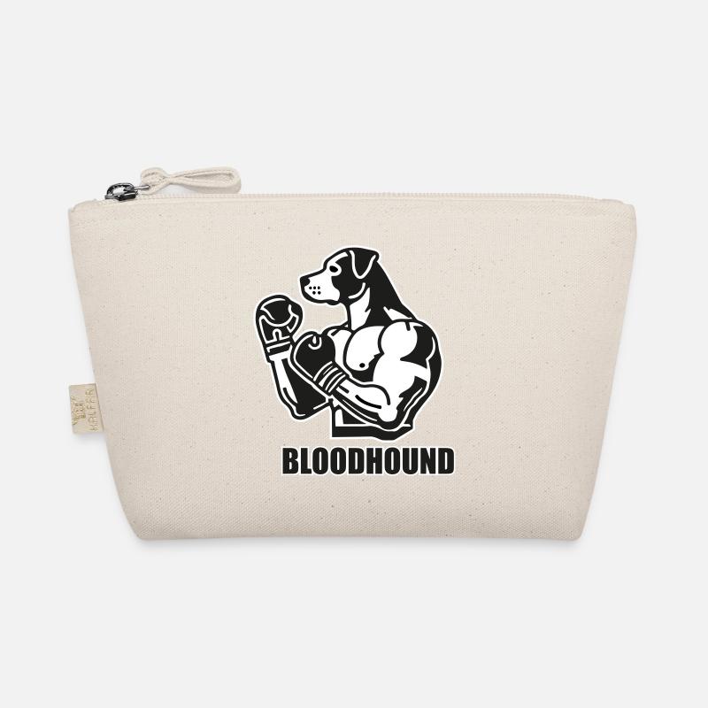 Chien de combat avec des gants de boxe - Conception Bloodhound Trousse biologique