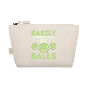 Facilement distrait par les balles Golfer Golf - Trousse biologique - nature - Devant