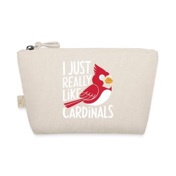 Cardinal Red Cardinal Vogel Red Cardinal - Organic Pouch - nature - Front