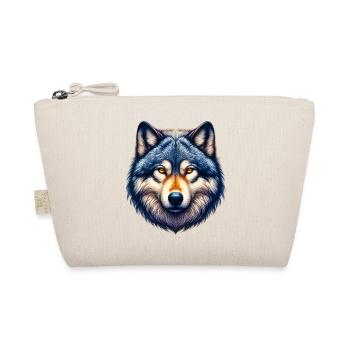 Wolf - Organic Pouch - nature - Front