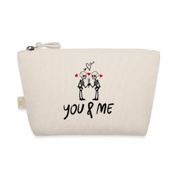 You and Me - Bio-Täschchen - Natur - Vorne