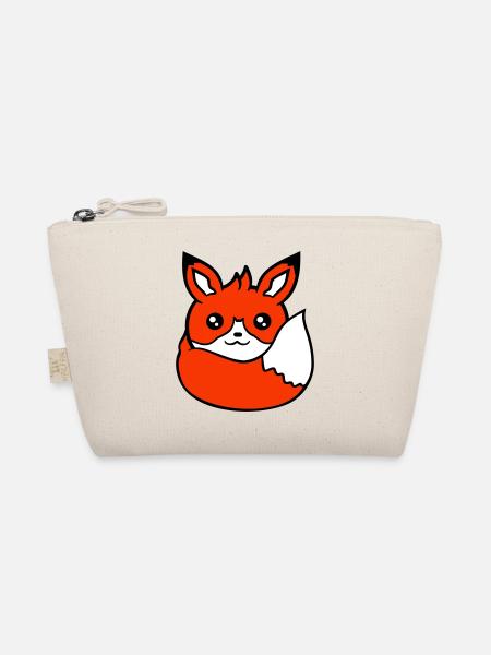 Fox Red Fox Wild Animal Clever Forest Inhabitants - Organic Pouch - nature - Front