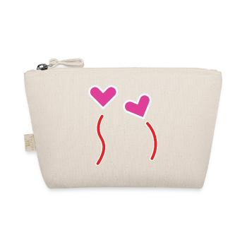 Sweet Couple 00 - Organic Pouch - nature - Front