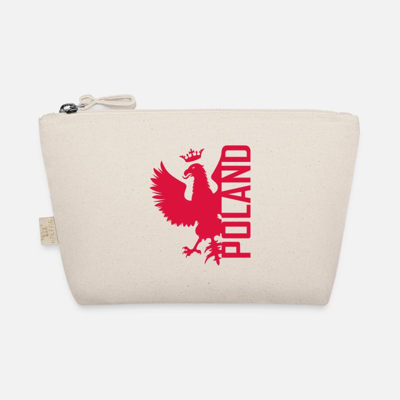 Polska Eagle - Polen - Adler - Poland - Bio-Täschchen - Natur