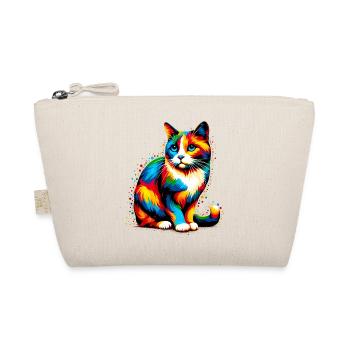 Katze - Bio-Täschchen - Natur - Vorne
