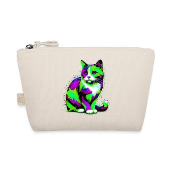 Katze - Bio-Täschchen - Natur - Vorne