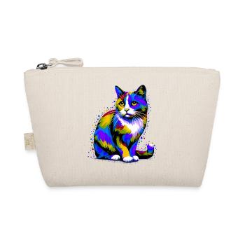 Katze - Bio-Täschchen - Natur - Vorne